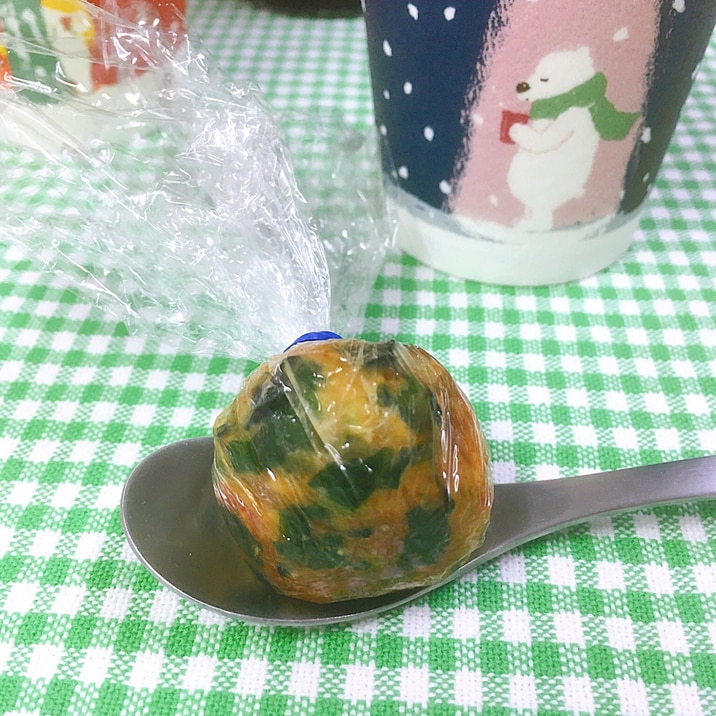 簡単味噌玉レシピ★ネギと七味唐辛子の味噌玉